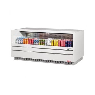 Turbo Air TOM-72UC-W-N 72 1/4" Drop In Open Air Cooler w/ 1 Level, 115v, Low Profile, 10.4 cu. ft. Capacity, White