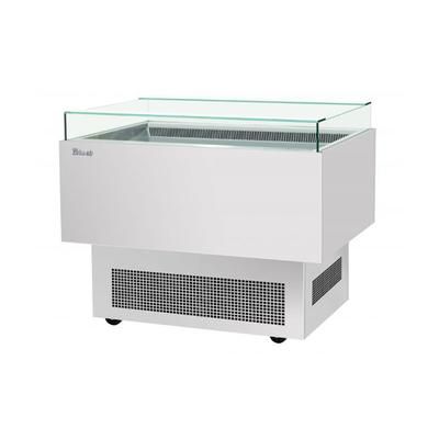 Turbo Air TOS-40PN-S 40" Horizontal Open Air Cooler w/ 1 Level, 115v, Silver