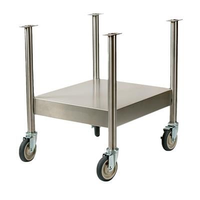 AccuTemp AT2A-3031-1 24" x 22 3/4" Mobile Equipment Stand for Griddles, Undershelf