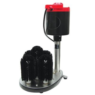 Adcraft GW-120 Upright Glass Washer w/ 5 Brushes, Black, 115 V