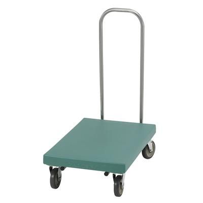 Cambro 2030UT401 600 lb Platform Truck - 32 1/8"L x 19 3/4"W, Chrome Handle, Slate Blue