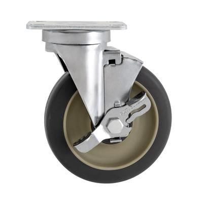 Cambro 60007 5" Swivel Caster w/ Brake Kit for Camdollies