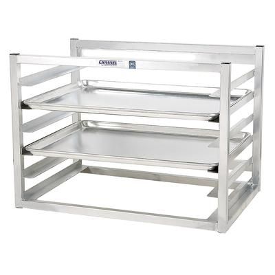 Channel AWM-5 20 1/2"W 5 Sheet Pan Rack w/ 3" Bottom Load Slides, Wall Mounted, 5-Pan Capacity