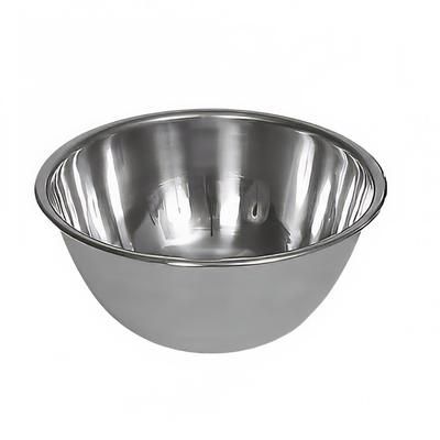 Browne 575906 6 qt Mixing Bowl, 10 7/8 in, Deep, 18/8 Stainless Steel