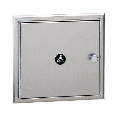 Bobrick B-505 Recessed Specimen Pass Thru Cabinet, Stainless Steel
