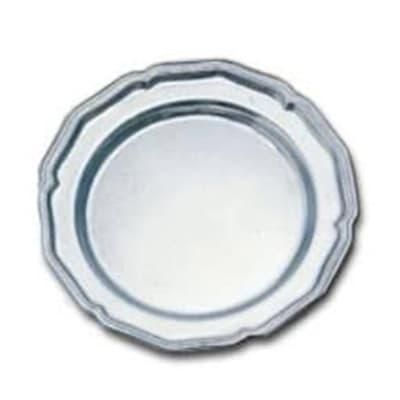 Bon Chef 1031P 7 3/4" Dessert Plate, Aluminum/Pewter Glo, Pewter-Glo