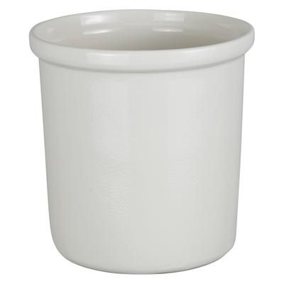 Bon Chef 9203S WH 2 19/30 qt Dressing Container, Aluminum/White