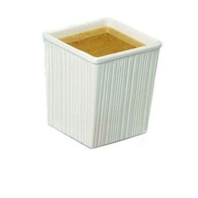 Bon Chef 9504 3 1/8 qt Space Saver Salad Dressing Crock, Aluminum/PewterGlo, Silver