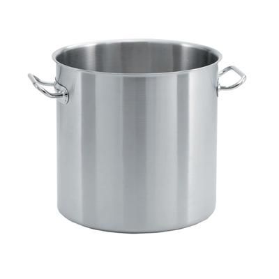 Vollrath 47723 27 qt Intrigue Stainless Steel Stock Pot - Induction Ready, 27 Quart