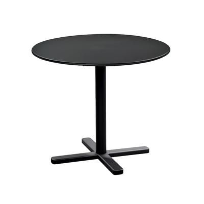 emu E849 (23) 32" Round Outdoor Dining Height Table - Steel, White