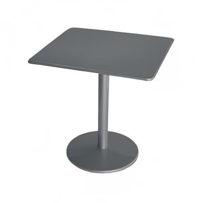 emu E901 (22) 30" Square Indoor/Outdoor Bistro Table - 30"H, Steel, Antique Iron, 30" x 30"
