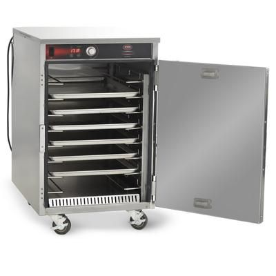FWE HLC-1826-8(A) Countertop Insulated Stationary Heated Cabinet w/ 8 Pan Capacity, 120v, Stacking, Stainless Steel