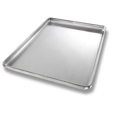 Chicago Metallic 30694 1/1 Full Size Bun / Sheet Pan - 26" x 18" x 1", 16 gauge Aluminum, Silver