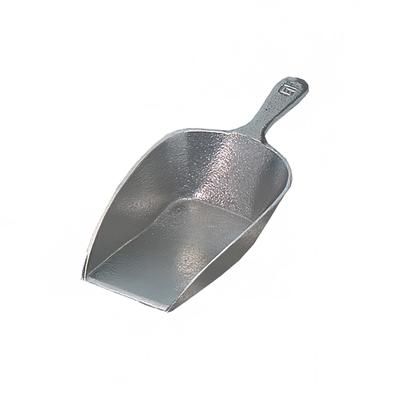 Gold Medal 2074 Large Scoop, Cast Aluminum, Gray