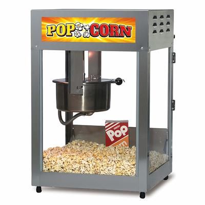 Gold Medal 2552 Pop Maxx Popcorn Popper - 14 oz EZ Kleen Kettle & Stainless Dome, 120v, 14-oz. Kettle, Electronic Controls, Stainless Steel