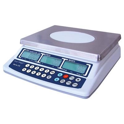Skyfood CK-30PLUS 30 lb Price Computing Scale - Rechargeable Battery, 120v, Stainless Steel