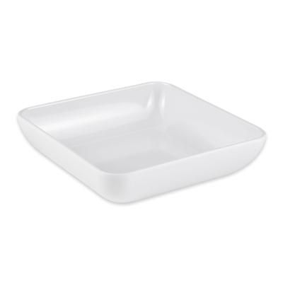 GET CS-8020-W 1 1/2 qt Square Melamine Salad Bowl, White, Pack of 6