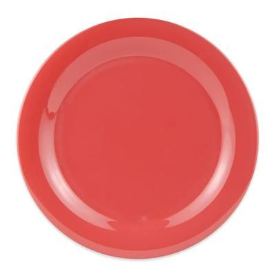 GET NP-10-RO 10 1/2" Round Melamine Dinner Plate, Rio Orange, 10-12" Dia