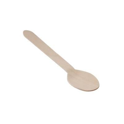 Rofson WSPOON100 Disposable Spoon, Wood, Beige