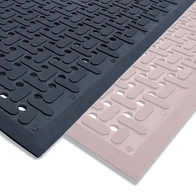Cactus Mat 2540-C10 VIP Guardian Mat - 3' x 10', Rubber, Black, 1/4" Thick