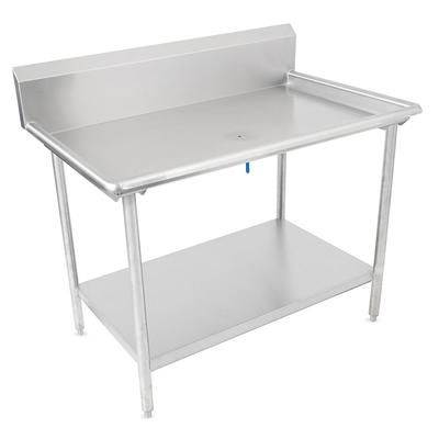John Boos DST6R10-3073SSW-X Sorting Table w/ 10" Backsplash - 72 7/8"W x 30 3/8"D, Stainless Steel