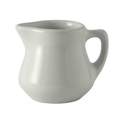 Tuxton BWR-035 DuraTuxÂ© 3 1/2 oz DuraTux Creamer - Ceramic, American White