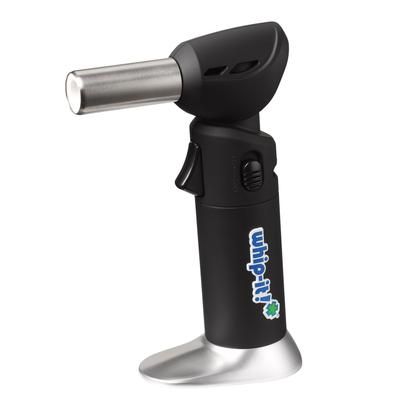 Whip-It! TC-FLEX-05R Butane Culinary Torch - Rotating Tip, Adjustable Flame, Black
