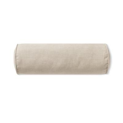 Sunbrella Welted Outdoor Bolster Pillow - Pumice - Grandin Road