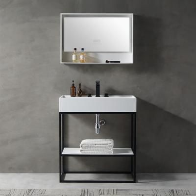 Randolph Morris Franklin 40 Inch Console Bathroom Sink - 8 Inch Faucet Drillings RMTW-2017-MW