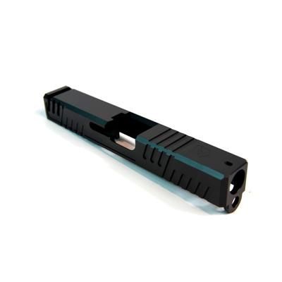 Gun Cuts Shift Slide for Glock 19 No Optic Cut Graphite Black GC-G19-SHF-GBL-NO