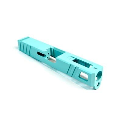 Gun Cuts Apprentice Slide for Glock 19 No Optic Cut Graphite Black GC-G19-APP-GBL-NO