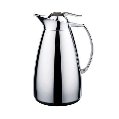 Service Ideas CJZS1CH 1 liter Coffee Server w/ Stainless Interior, Chrome, Silver