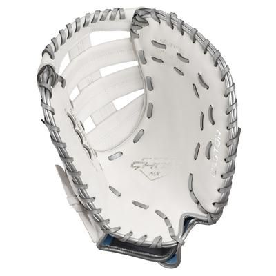 Easton Ghost NXFP 13" Fastpitch Softball First Base Mitt - Right Hand Throw White