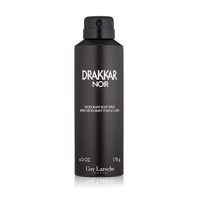 Drakkar Noir by Guy Laroche for Men 6.0 oz Deodorant Body Spray for Men