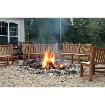 Buckingham Fire Pit Bench Set