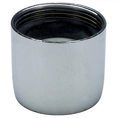 Zurn Industries G66695 1 1/2 GPM Pressure Compensating Aerator, Vandal Resistant, 3/4"-27 Female, Chrome