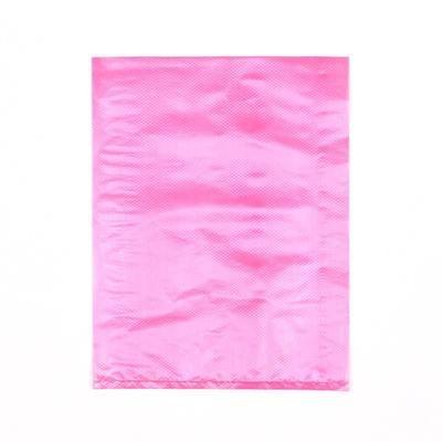 LK Packaging C11RE Merchandise Bag - 8 1/2" x 11", 0.6 mil HDPE, Red, Pink