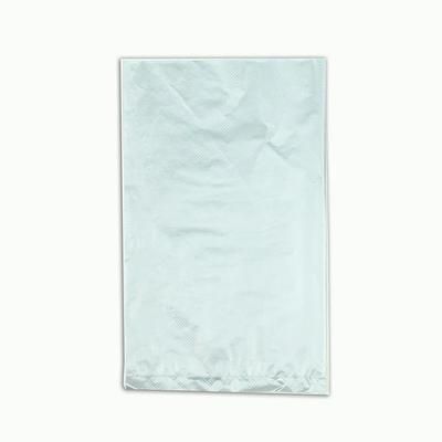 LK Packaging C13SE Merchandise Bag - 10" x 13", 0.6 mil HDPE, Silver, White, Case of 1000