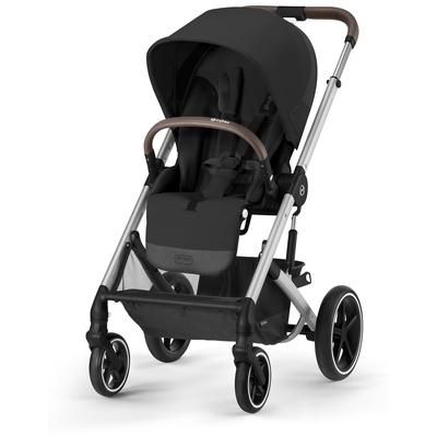 Cybex Balios S Lux 2 Stroller - Silver Frame / Moon Black