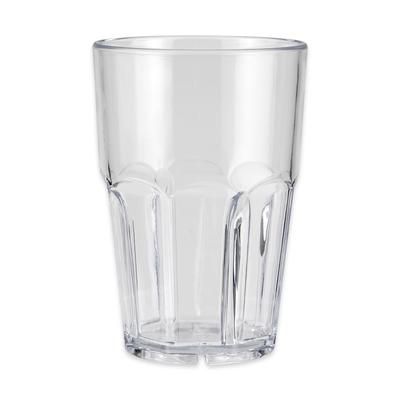 GET 9914-1-CL 14 oz Clear Plastic Double Rocks Tumbler