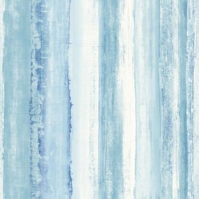 Peel And Stick Wallpaper by RoomMates in Watercolor Blue