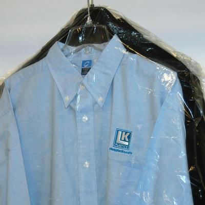 LK Packaging I621438 Gusseted Garment Bag on Roll - 38"L x 21"W x 4" SG, 0.6 mil LDPE, Clear