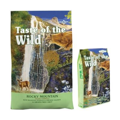 6,6 kg + 2 kg gratis! 8,6 kg Taste of the Wild Crocchette per gatti - Rocky Mountain
