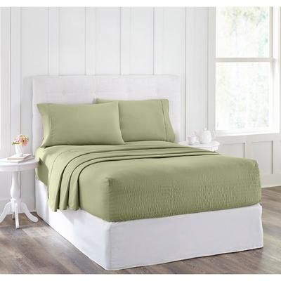 Bed Tite™ COOLMAX® Sheet Set by BrylaneHome in Light Sage (Size QUEEN)