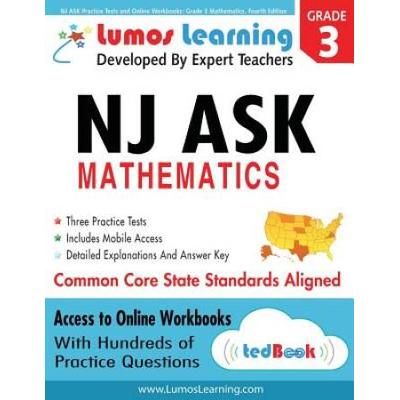 Nj Ask Practice Tests And Online Workbooks: Grade 3 Mathematics, Fourth Edition: Common Core State Standards 2014