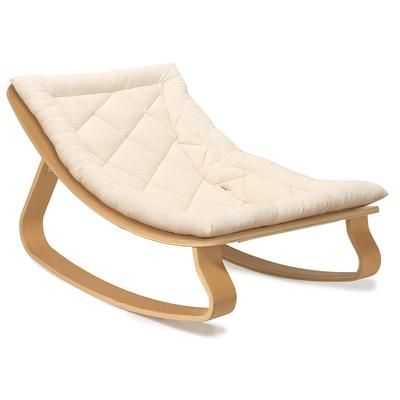 Charlie Crane LEVO Baby Rocker - Beech / Organic White