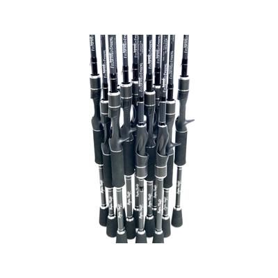 Fitzgerald Fishing Bryan Thrift Shaky Head/Wacky Worm Rods Black 6ft10in SWW610MHS