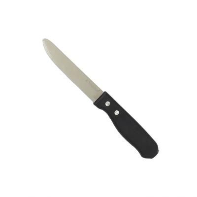 Thunder Group SLSKGK002 Jumbo Steak Knife w/ 5" Blade & Plastic Handle, 5-inch Blade, Stainless Steel