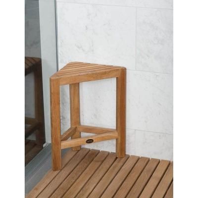 ARB Teak Fiji 15 Inch Teak Corner Footrest BEN547