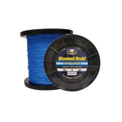 Momoi Diamond Braid Generation III Hollow Core 500yds Blue 74550